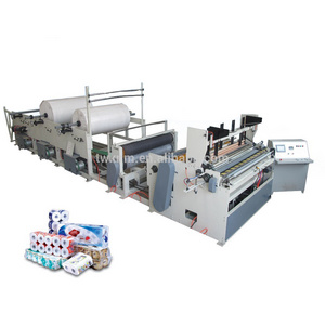 hot sale automatic perforating toilet roll paper converting machine