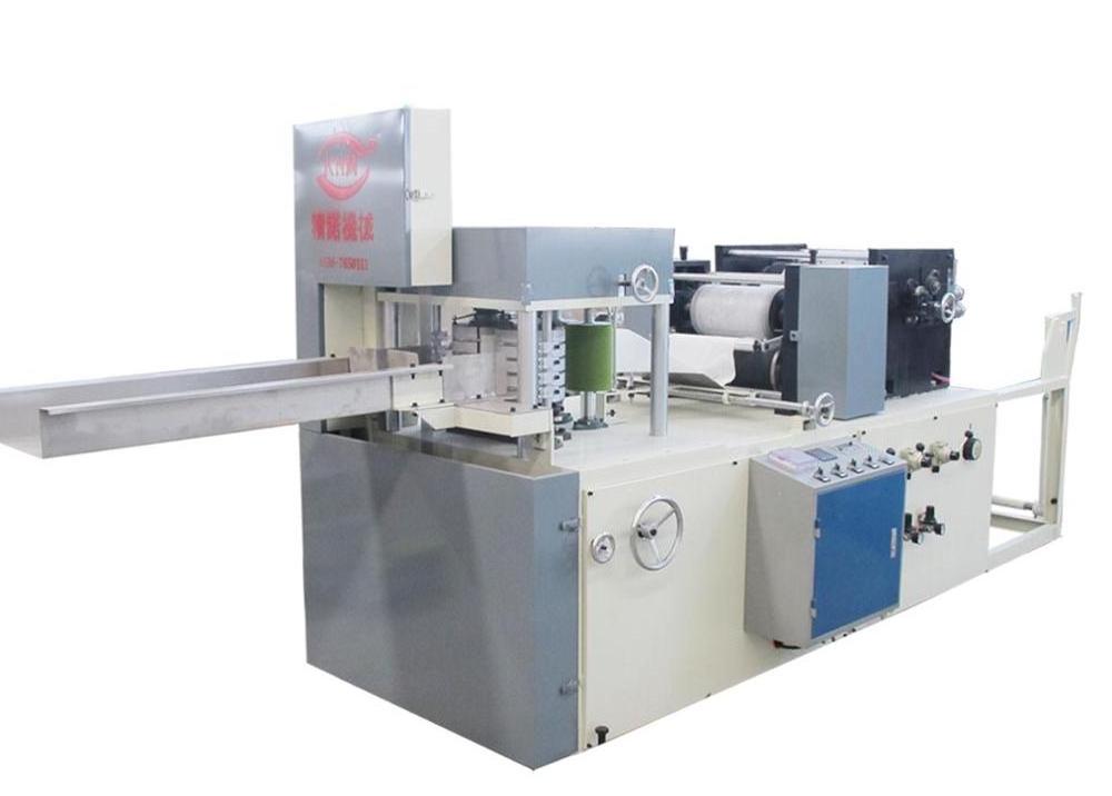 low fold napkin tissue paper processing machine