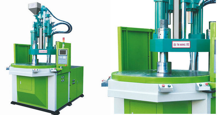 Rotary Table vertical injection molding machine 50 tons