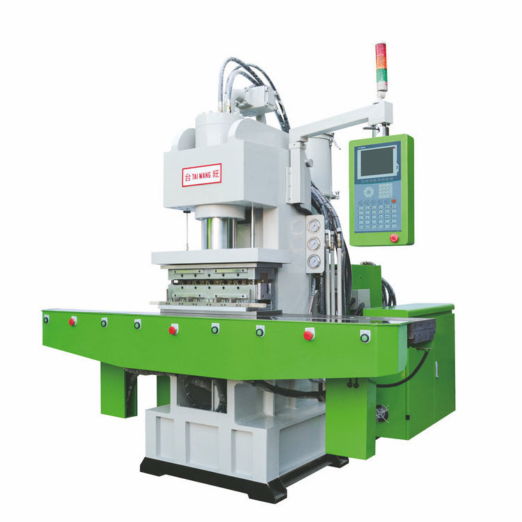 TaiWan single double slide rotary table vertical plastic injection molding machine