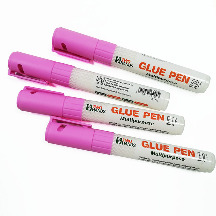 TWOHANDS dry fast liquid glue pen for DIY drawing,6.0mm liquid glue marker glue pen