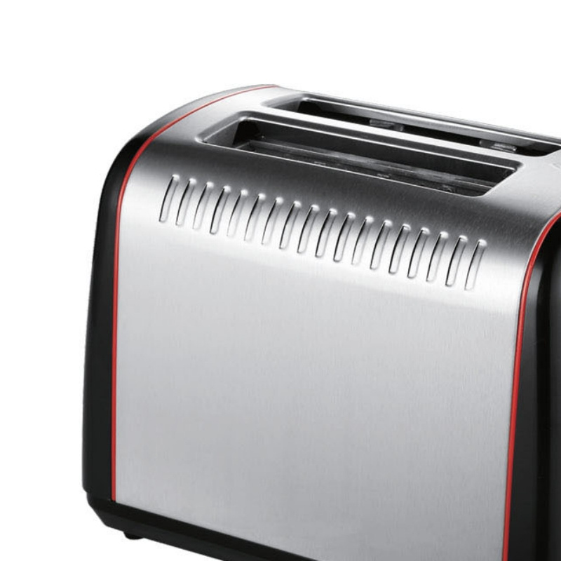 Steel kettle and toaster set 900W slice high quality bread toaster machine stainless steel breakfast sandwich toaster