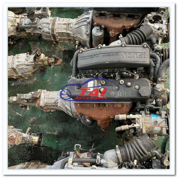 Second Hand Original Japanese 4 Cylinder 4JB1 2.8L Non Turbo Engine Motor Assembly For Isuzu Pickup, Light Truck