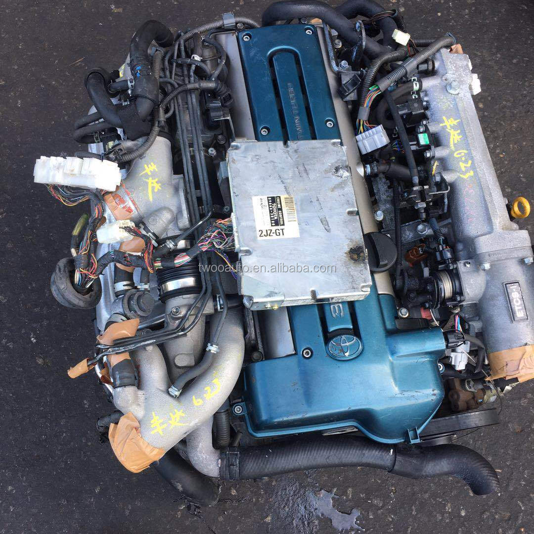 JDM Supra 2JZ GTE Twin Turbo Engine with 5 and 6 Transmission Speeds  V160 V161