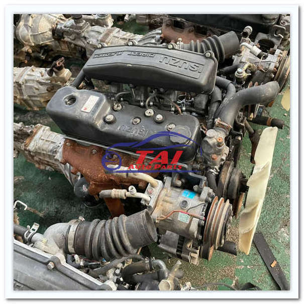 Second Hand Original Japanese 4 Cylinder 4JB1 2.8L Non Turbo Engine Motor Assembly For Isuzu Pickup, Light Truck