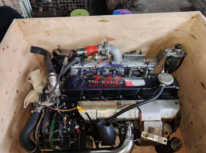 For Nissan Patrol Japan Used TD42 turbo engine without Gearbox