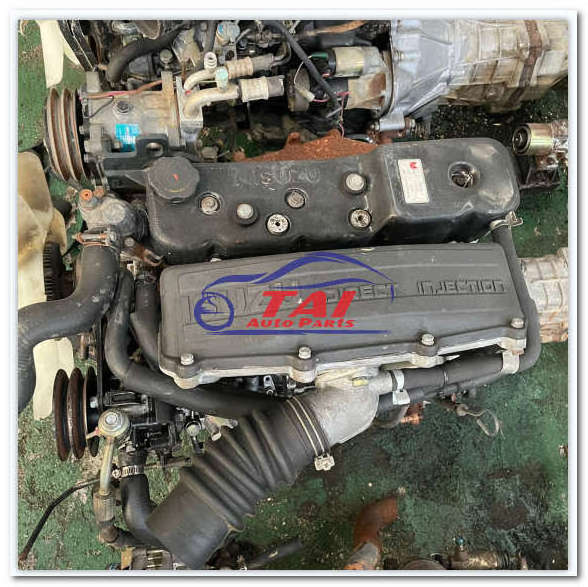 Second Hand Original Japanese 4 Cylinder 4JB1 2.8L Non Turbo Engine Motor Assembly For Isuzu Pickup, Light Truck