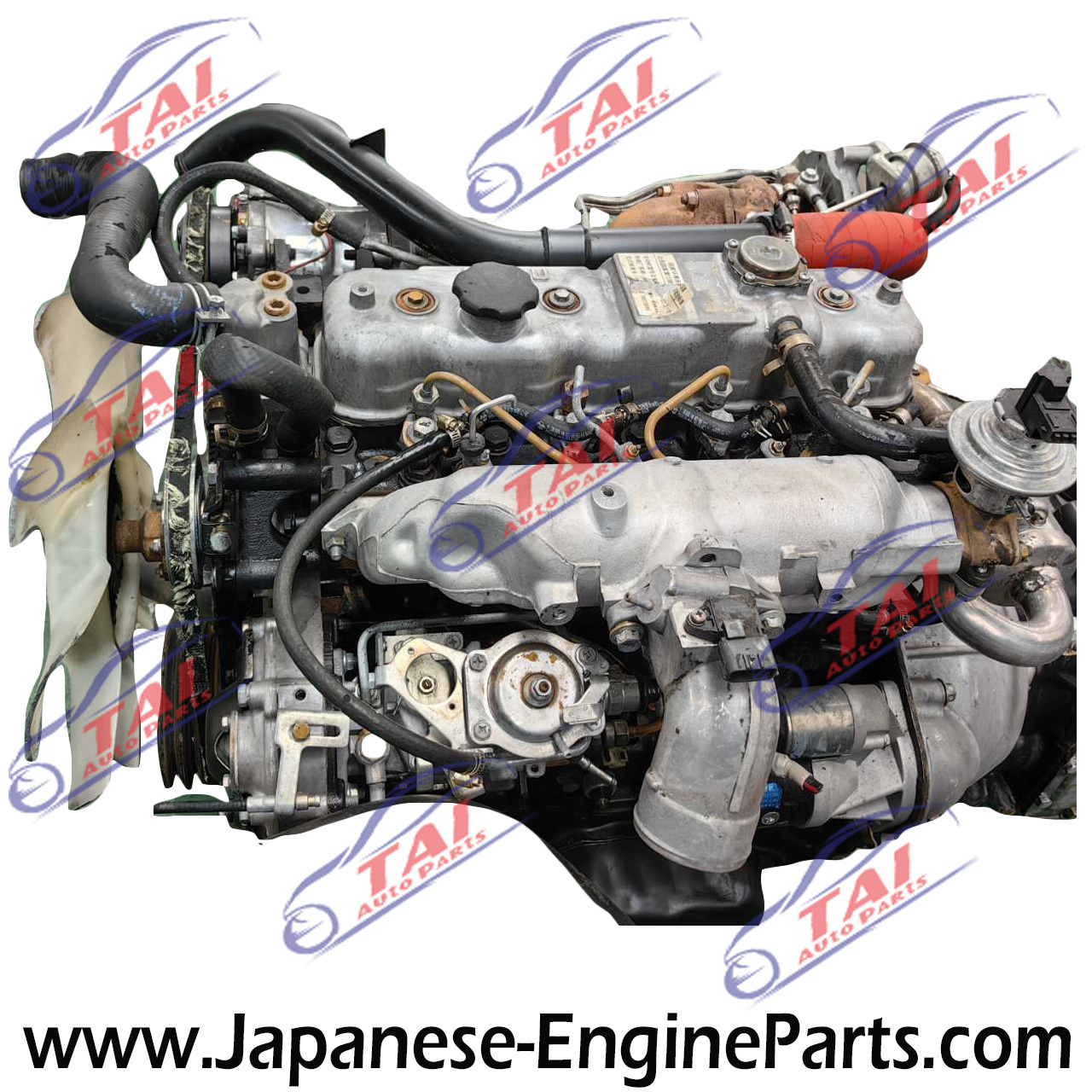 USED GENUINE For Isuzu  4JB1 4JB1T Complete Engine JDM Japanese Engine