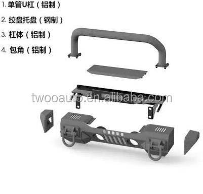 Low price RR front bumper  for Jeep Wrangler JK