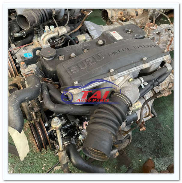 Second Hand Original Japanese 4 Cylinder 4JB1 2.8L Non Turbo Engine Motor Assembly For Isuzu Pickup, Light Truck