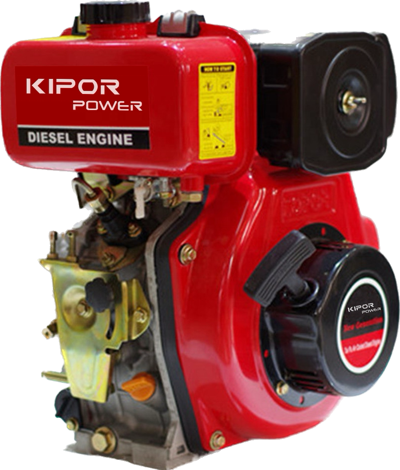 KIPOR power diesel engine  12HP air-cooled for sale 188F