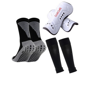 Towel Bottom Football Terry Stripe Design Set Glue Anti Slip Divine Socks Leg Protectors Sleeves Sports Legging Cover