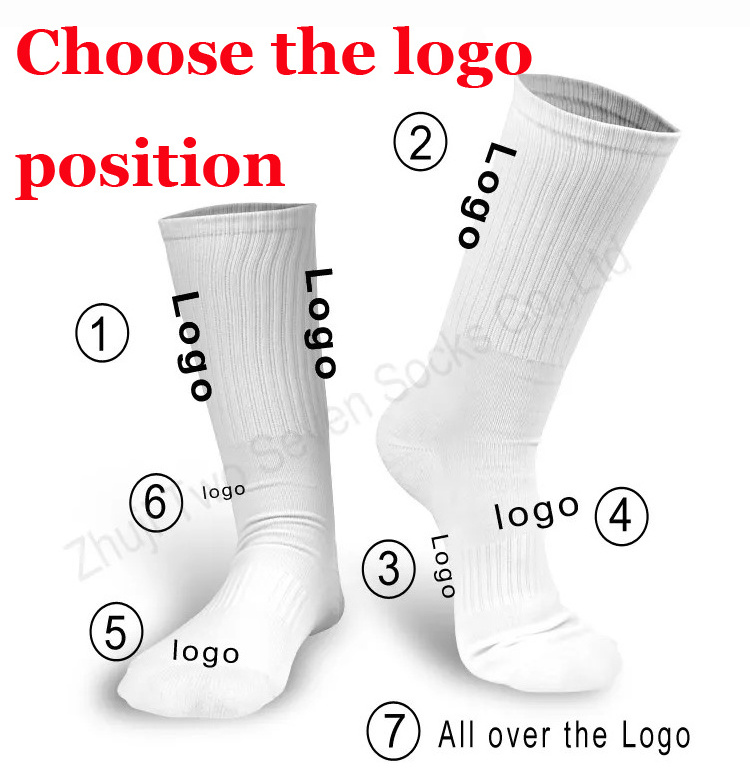 Custom Made Embroidery Design Your Own Pattern Cotton Crew Men Custom Socks With Logo Custom Logo Stance Sports Socks