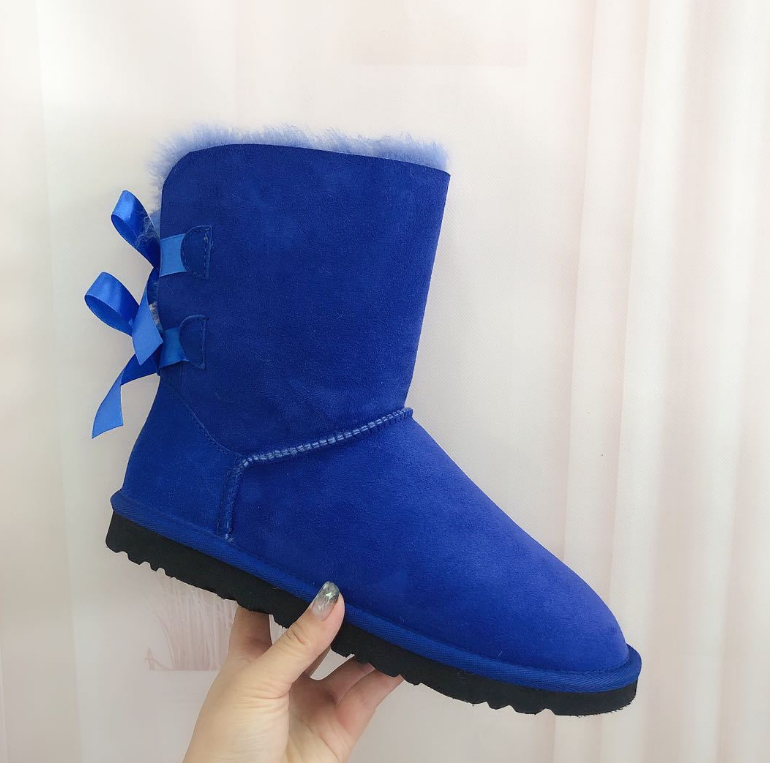 Wool material wholesale long winter boot