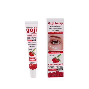 30g Goji berry under eye dark circles removal care moisturizing eye cream