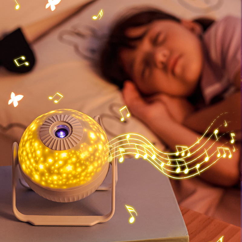 Hot sale USB sky projector lamp 3D colorful led music available galaxy projector star ceiling projector night light for kid room