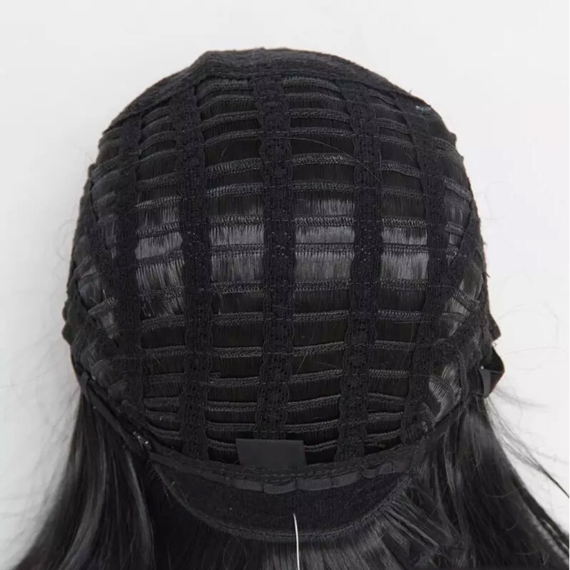 High quality wig Women's short straight hair Bobo head chemical fiber hair cover