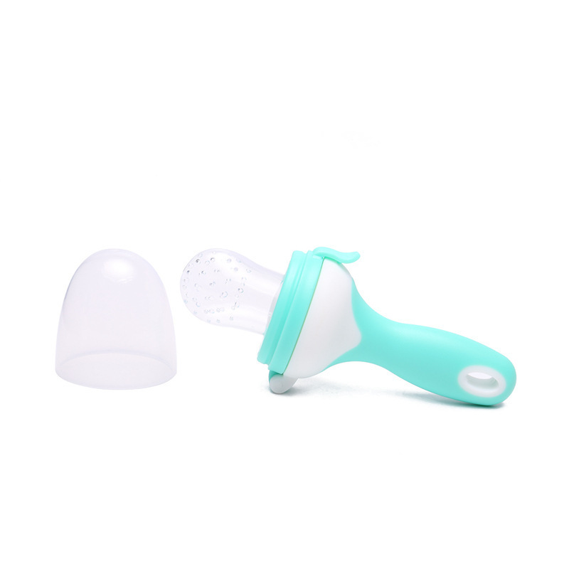 customize  private label easy to use Silicone Baby Fresh Food Nipple Fruit Feeder Pacifier