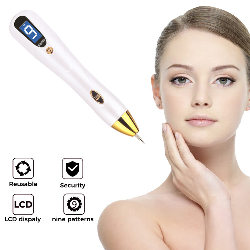 Wholesale rechargeable electric beauty freckle removing moles tattoo beauty instrument laser pointer