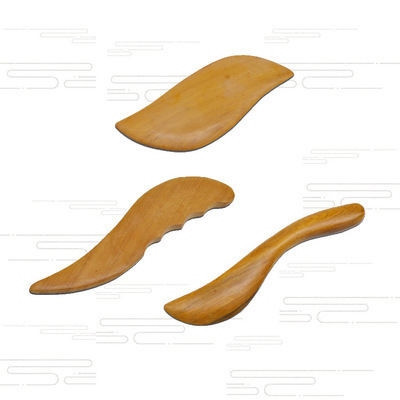 Health Care Fragrant Wood Body Massage Gua Sha Tool Body Gua Sha Wooden Massager Fragrant Wooden Massage Tool