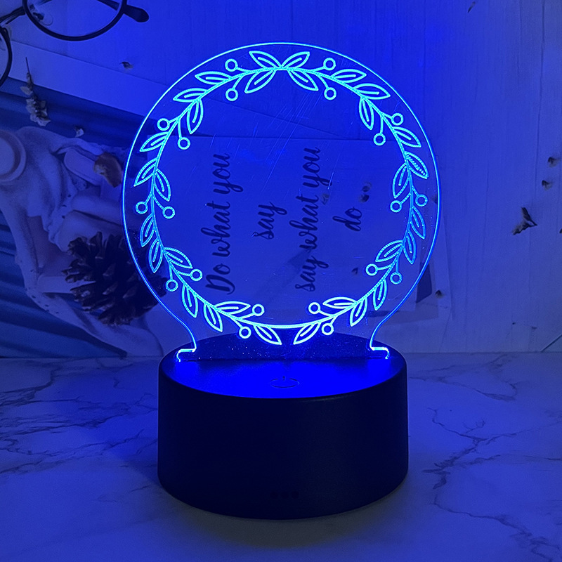 High brightness  illuminated erasable neon led message writing board night light message board  portable led message board