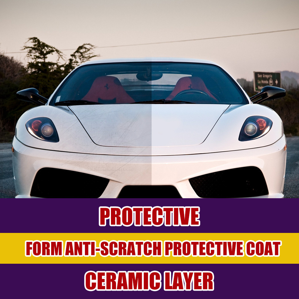 Automotive spray coating wax spray nano crystal glaze waterproof and fire resistant