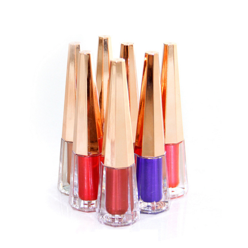 2023 NEW make up Lip glaze non-stick cup pearl gloss seven metallic moisturizing liquid lipstick lip gloss