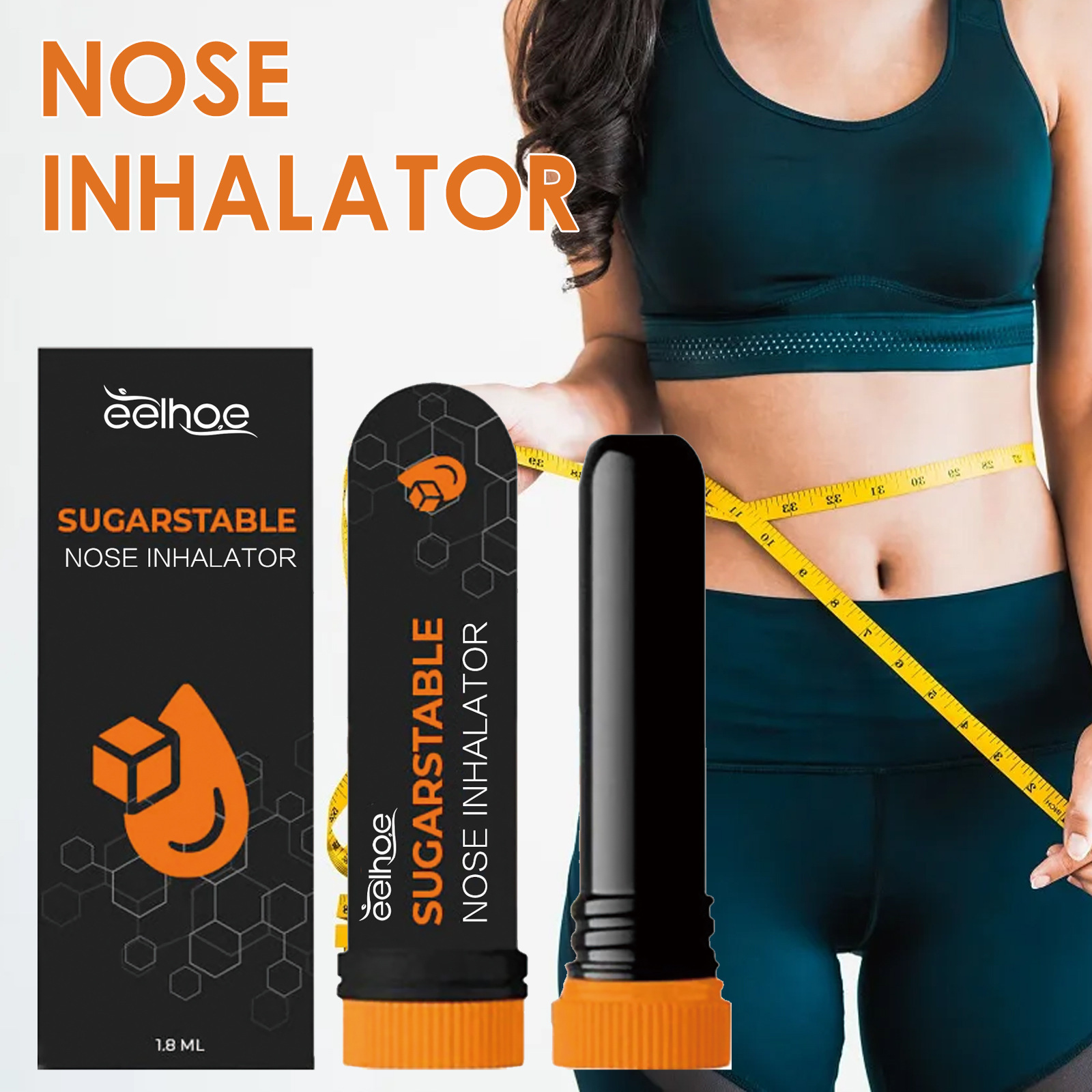 Tiktok Hot Selling Natural Plant Extraction Concurrency Reduction Comfortable Apply without Injury Nasal Inhaler