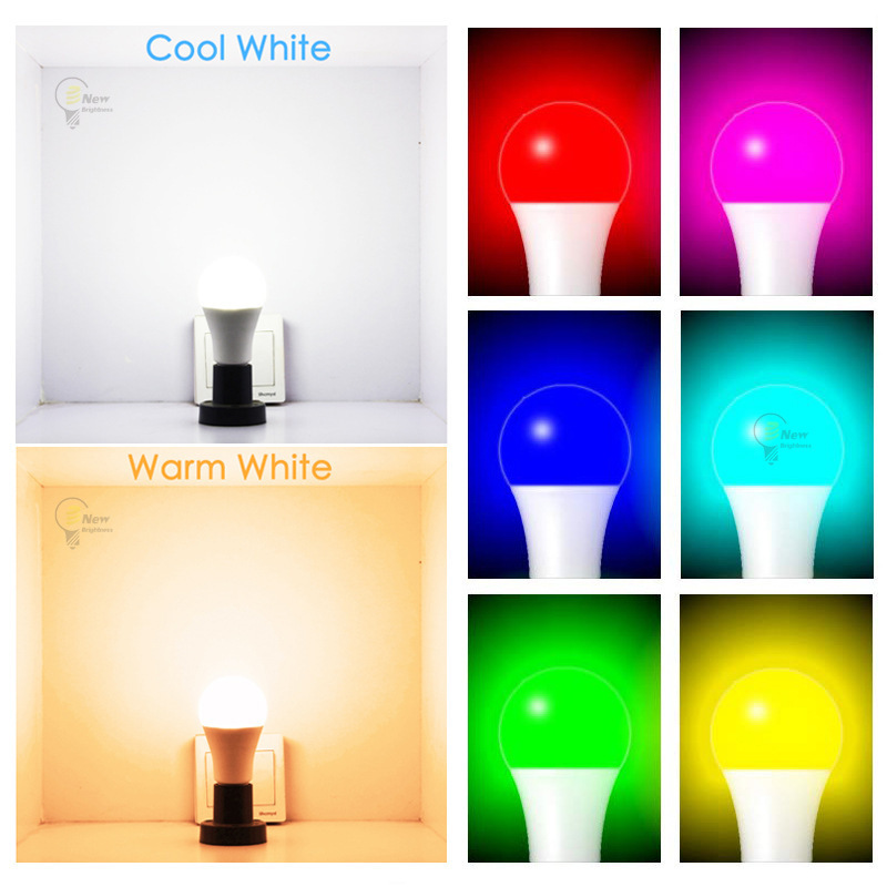 hot sale Alexa Voice Controlled WiFi Ball Lights RGBCW 9W Wide Voltage Support HomeKit Home Smart