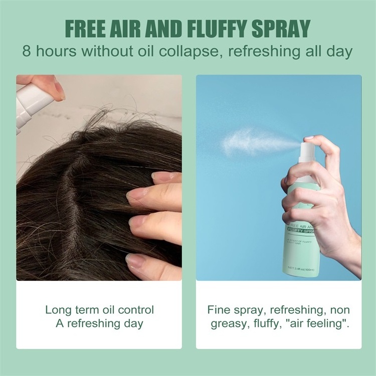 Wholesale Easy to be Used Light and Fluffy Hair Turning Hair Root Nourishing Free Air and Fluffy Spray