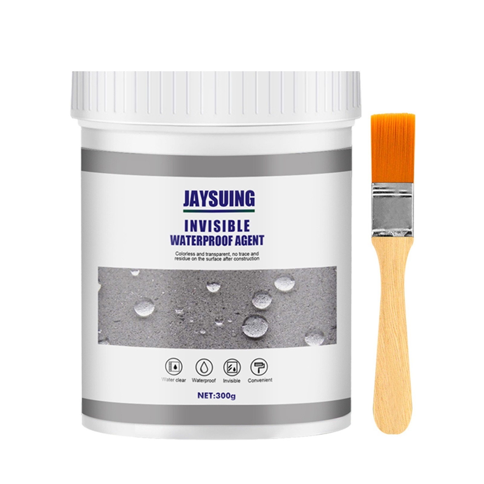 Hot Selling Private Label 300g Adhesive Waterproof Insulating Sealant Coating Permeable Invisible Waterproof Agent Kit