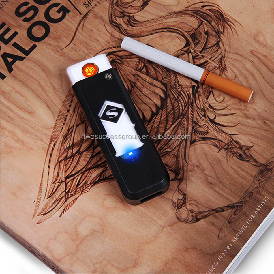 Hot Sale Colorful Rechargeable Electronic Cigarette Usb Lighter