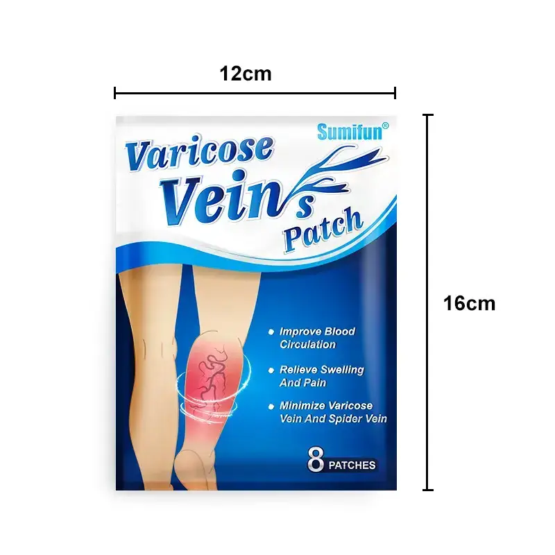 Wholesale Sumifun Chinese Varicose Veins Plaster Vasculitis Phlebitis Spider Leg Medical Patch Angiitis Removal Patch