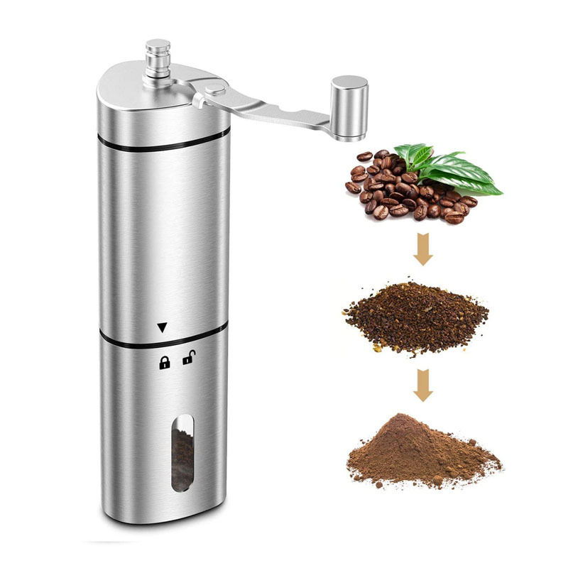 Portable Detachable Coffee Tools Grinders Stainless Steel Mini Manual Grinding Coffee Grinder Hand Set