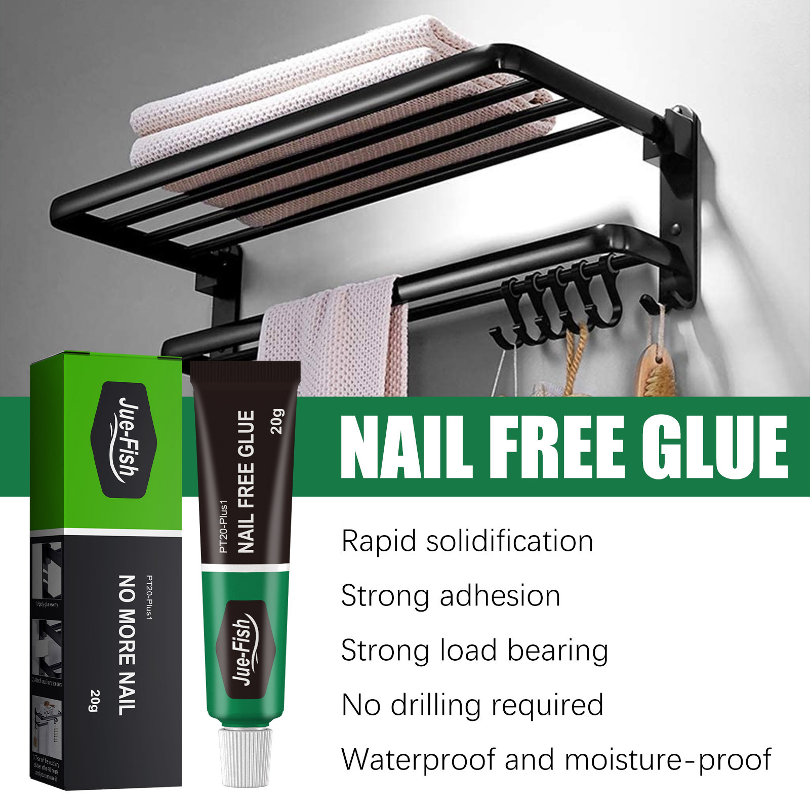 Multi Purpose Sealant Nails free Glue Adhesive Cement Liquid Nail Silicone for wood brick glass ceramic