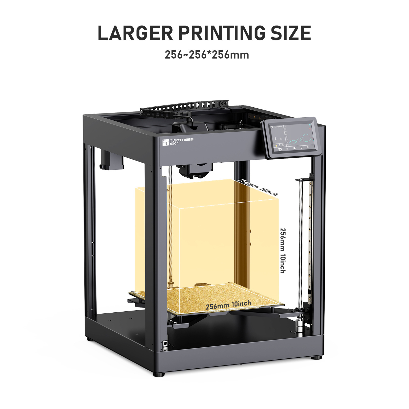 OEM TWOTREES Klipper Technology 3d Printer Kit High Precision Portable impresora imprimante 3d drucker printing machine