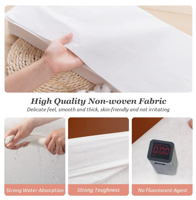 Disposable Large Luxury Towels Spa and beauty Salon Softness for Hair Face Body Use Comfort Eco-friendly disposable towel