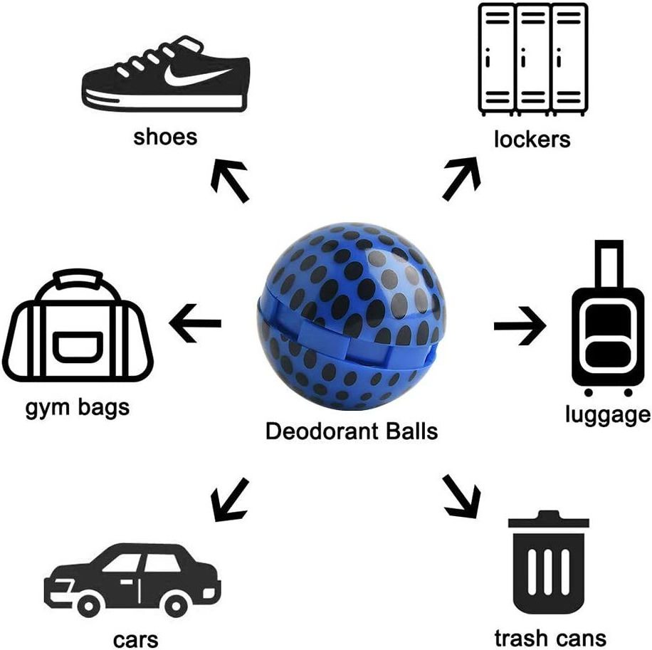 Factory Customization Deodorizing Ball Shoe Freshener Fresh Golf Ball Deodorize