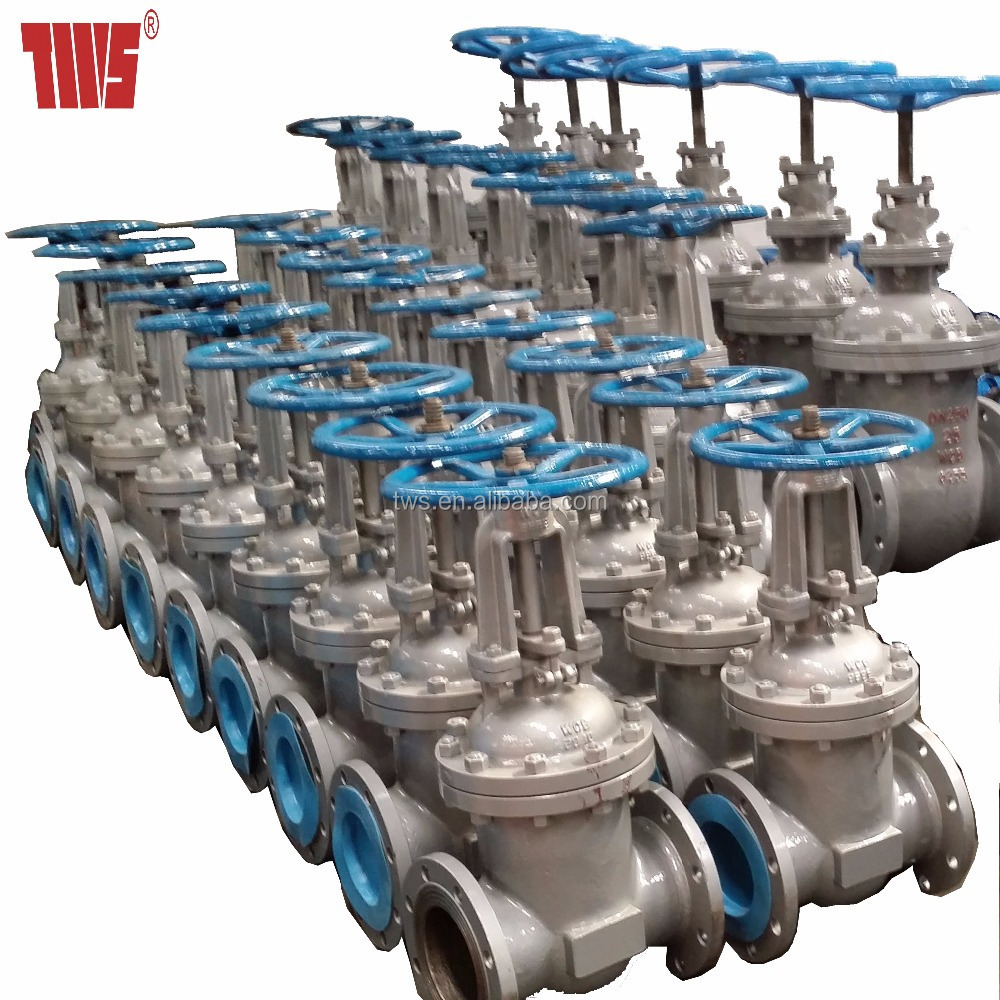 PN25 Carbon Steel Pipe Fitting Flanged Gate Valve