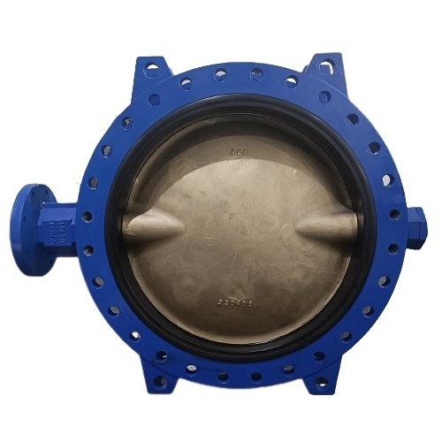 D34B1X-10Q Gear Box DN750 Flange Butterfly Valve With DI Disc