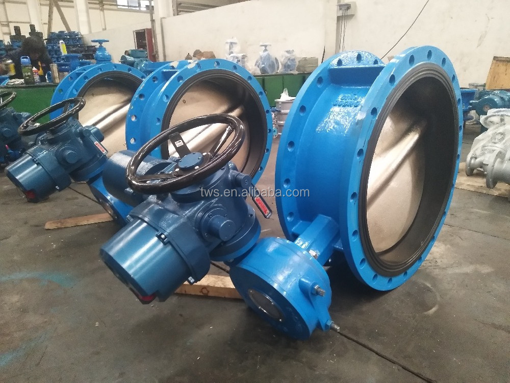 Auma Actuator Automation Water Shut Off Butterfly Valve