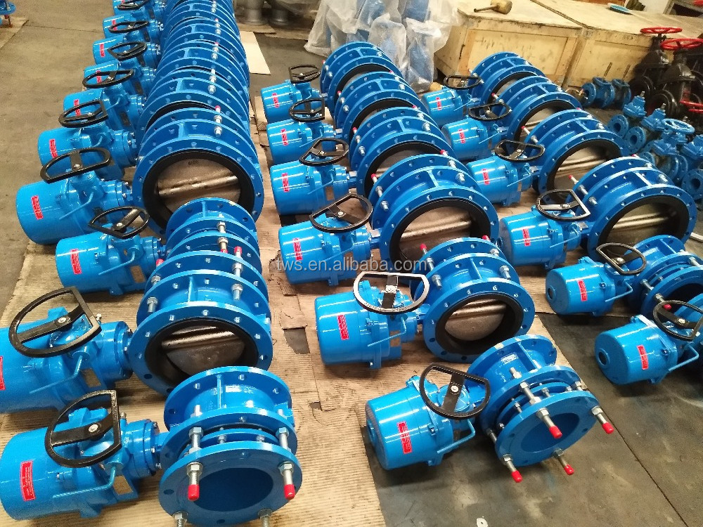 Auma Actuator Automation Water Shut Off Butterfly Valve