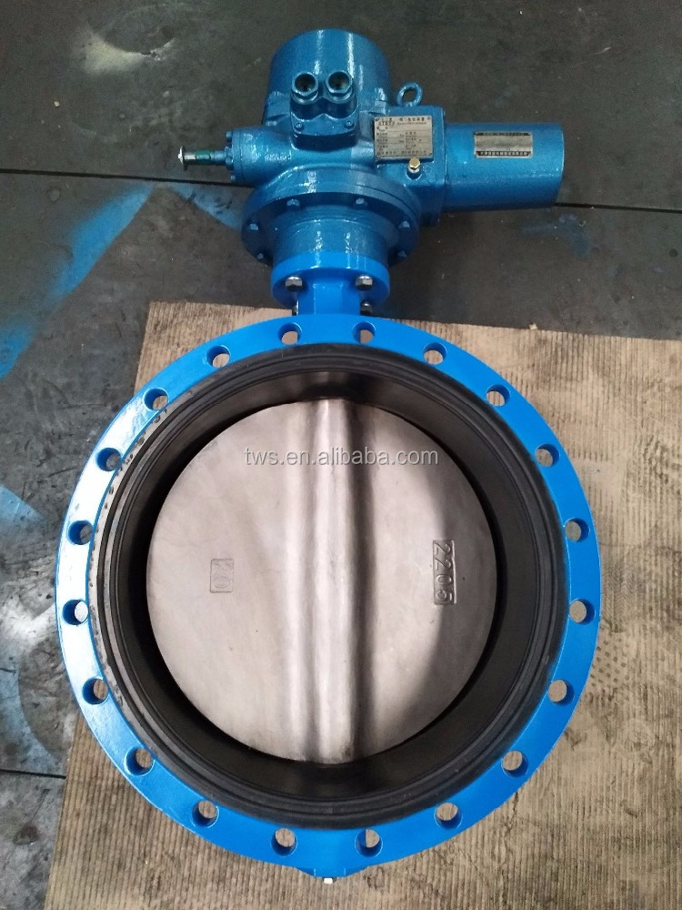 Auma Actuator Automation Water Shut Off Butterfly Valve