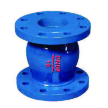 Silent flanged check valve