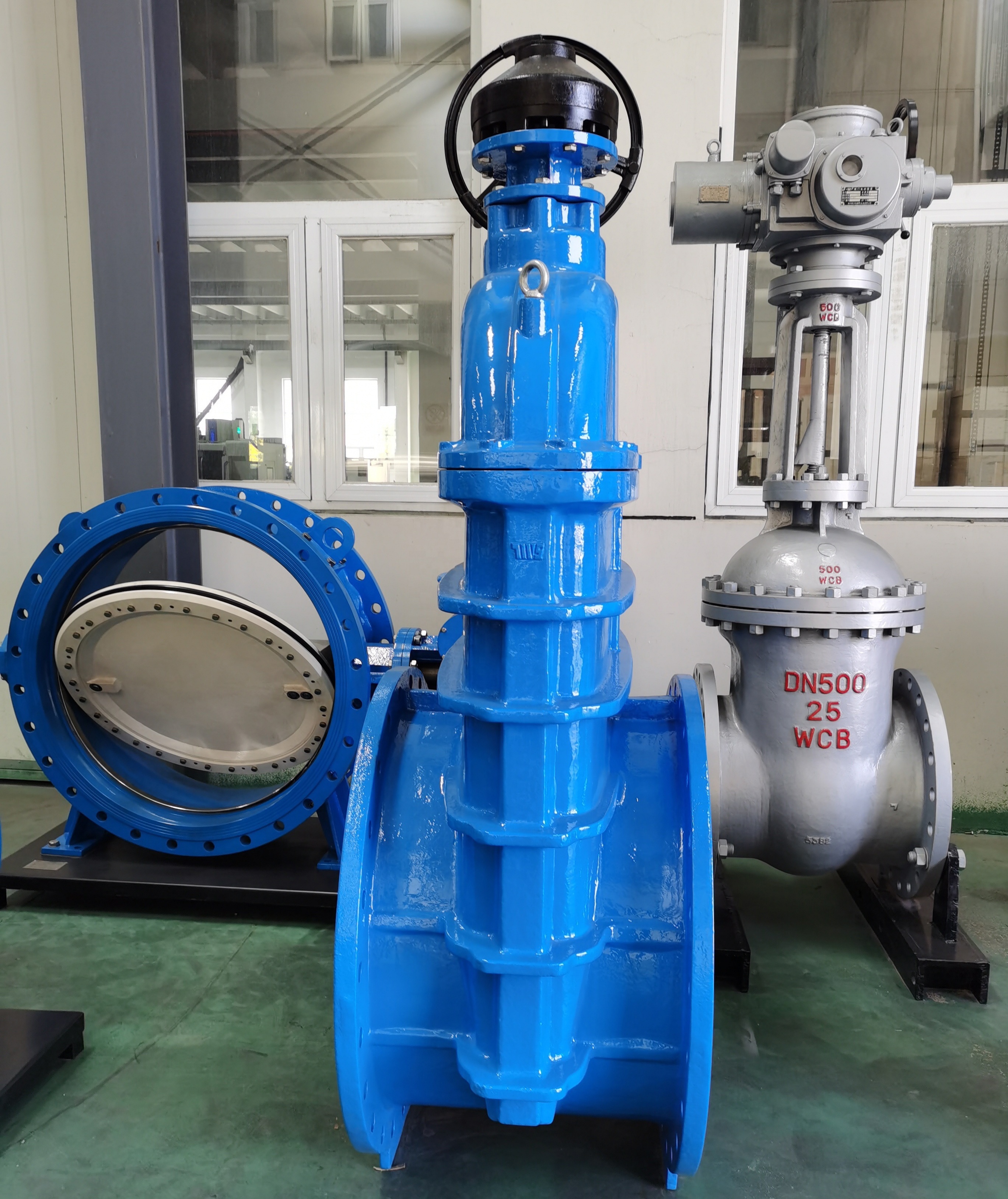 GGG40 DN750 Gate Valve High Quality Valve Stainless Steel PN16 Good Price Water 1 Piece Blue TWS Manual Butterfly Valve General