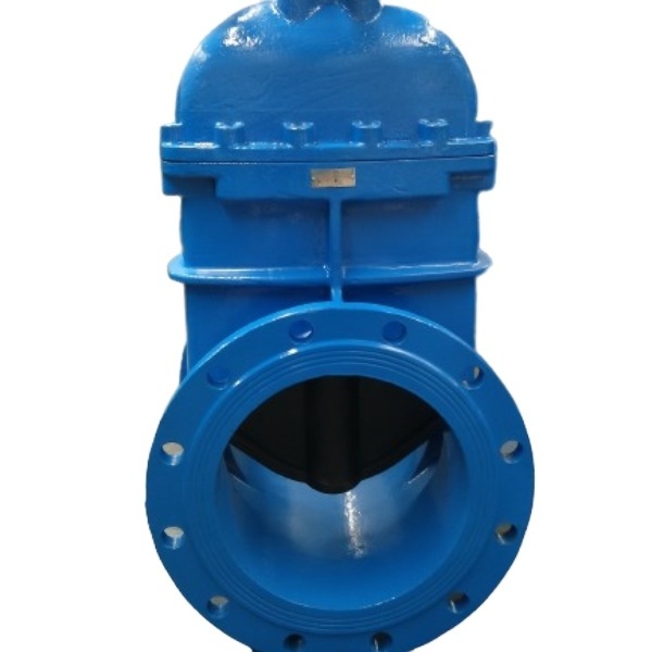 Hand Wheel DI+EPDM Gate Valve Seated Good Price PN10 PN16 Gate Valve F4 F5 Series Non Rising Stem DN800 Rubber Water 1 Piece TWS