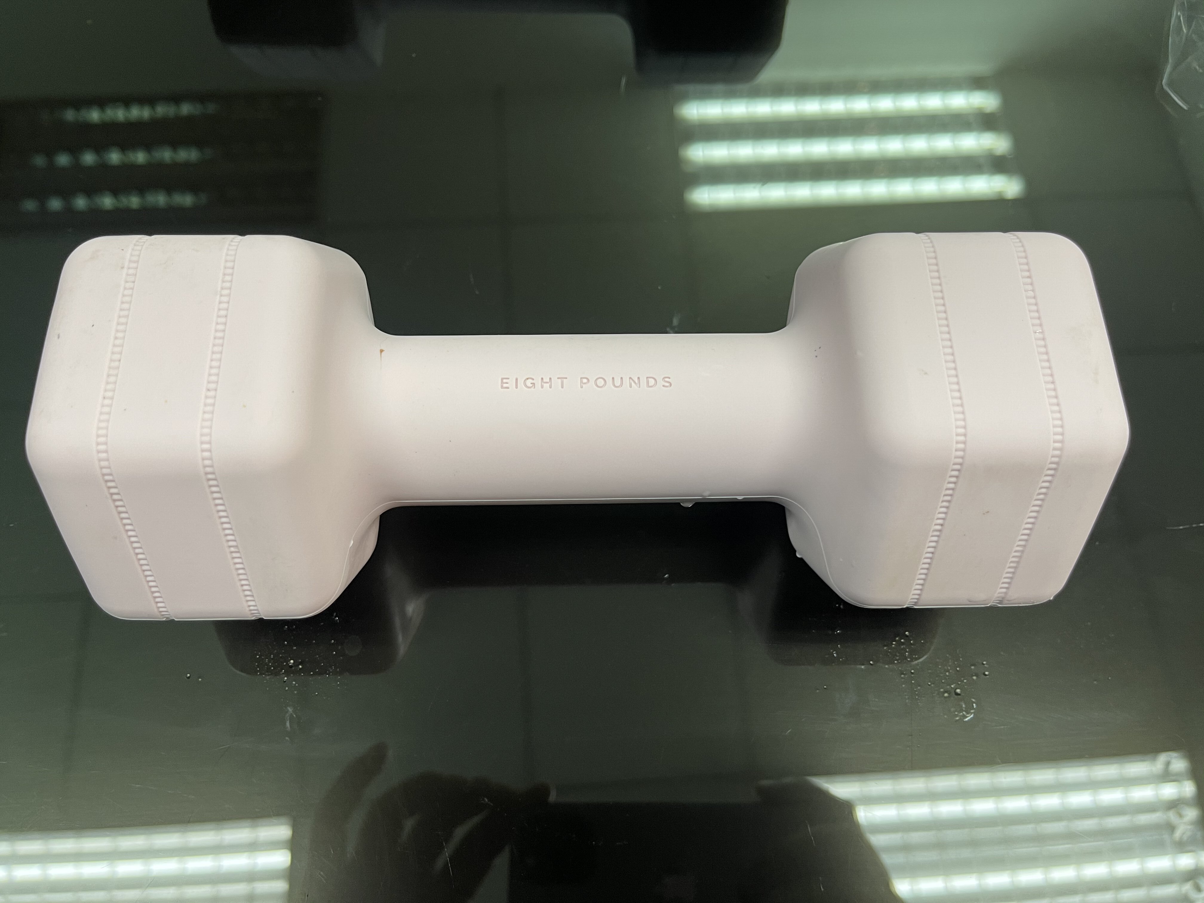 training gym equipment 2-10 lbs fitness silicone dumbbell with metal inside not PVC