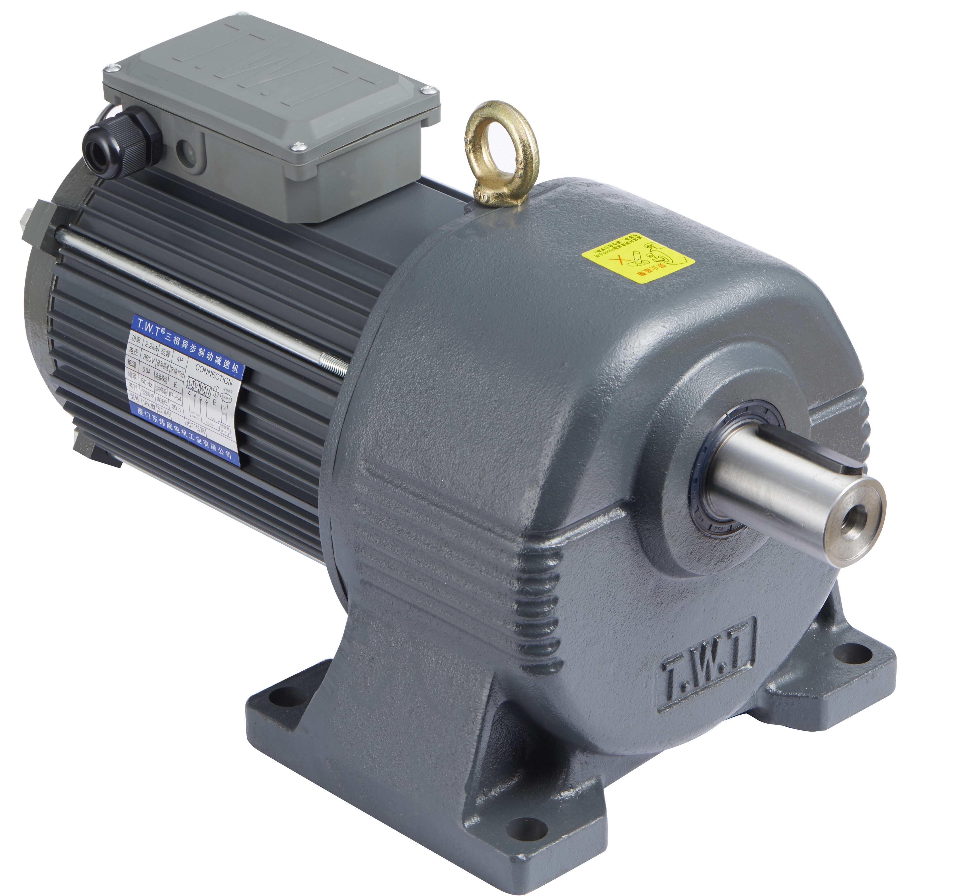 220v380v brush magnetic 3 phase 1/4hp 1/2hp1hp 2hp 3hp electric AC small gear motor