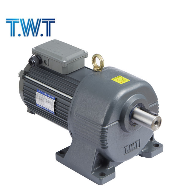 high torque low rpm vertical or horizontal 1 hp 3 phase AC gear motor