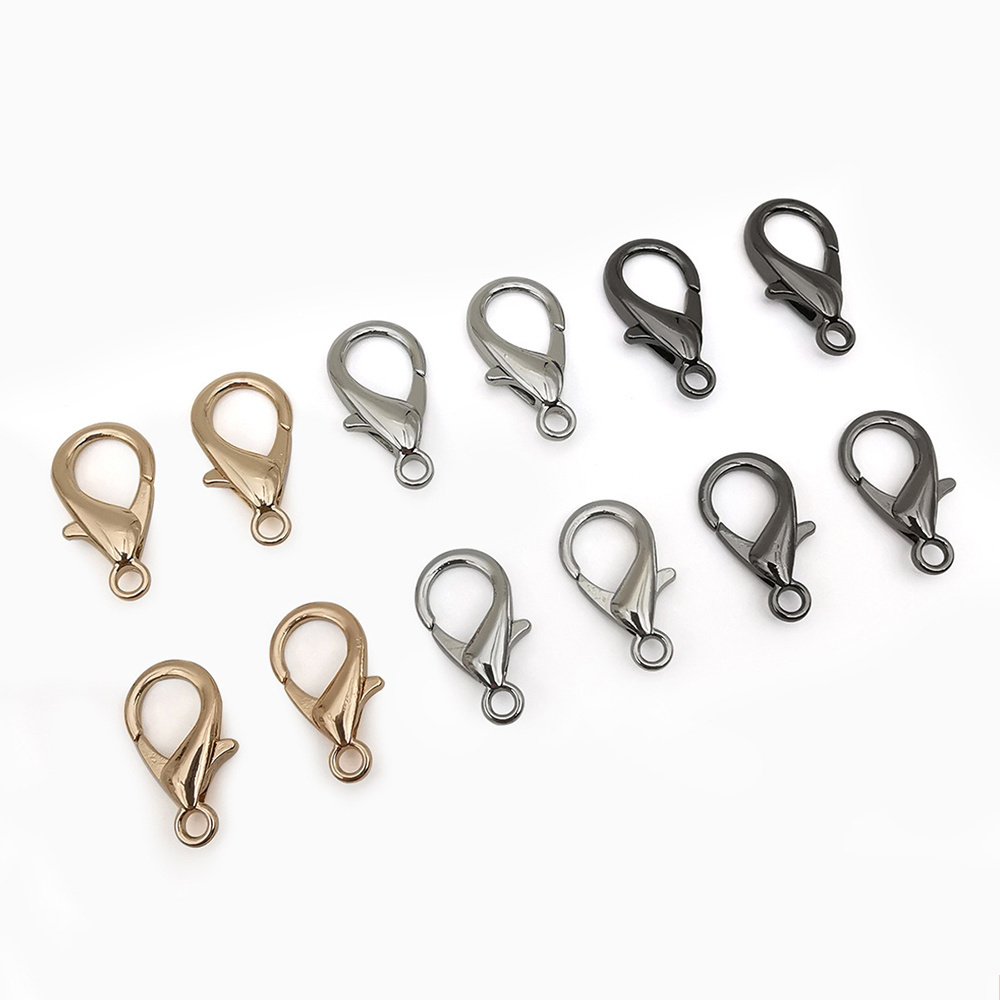 Wholesale Metal Lobster Clasp Jewelry Making DIY Necklace Bracelet Connector Keychain Accessories